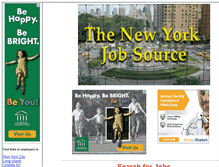 Tablet Screenshot of nyjobsource.com